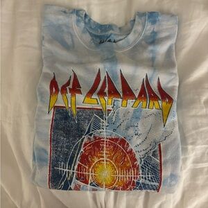 Def Leppard Oversized Sweatshirt